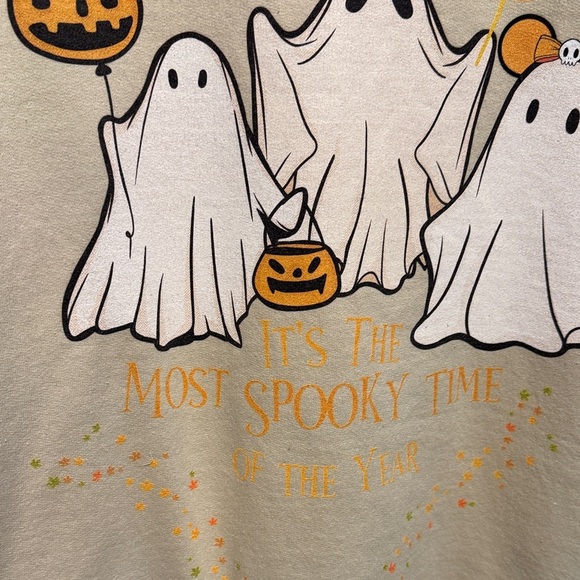 Daily Grind Halloween Ghost Sweatshirt - Picture 2 of 3
